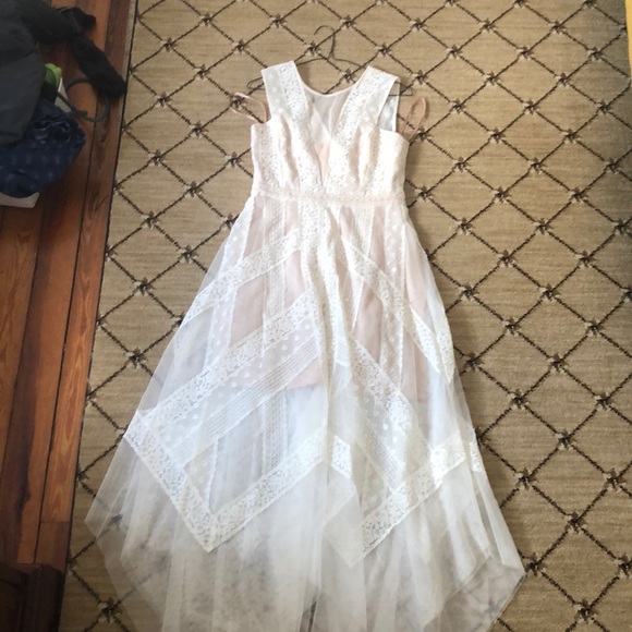 BCBGmaxazria Andi lace white dress ( worn once!) - Picture 2 of 8